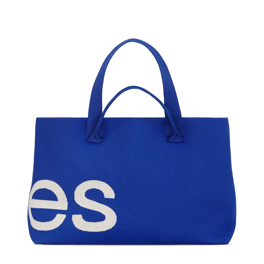 Curves Knit Tote (Sapphire) - view 2