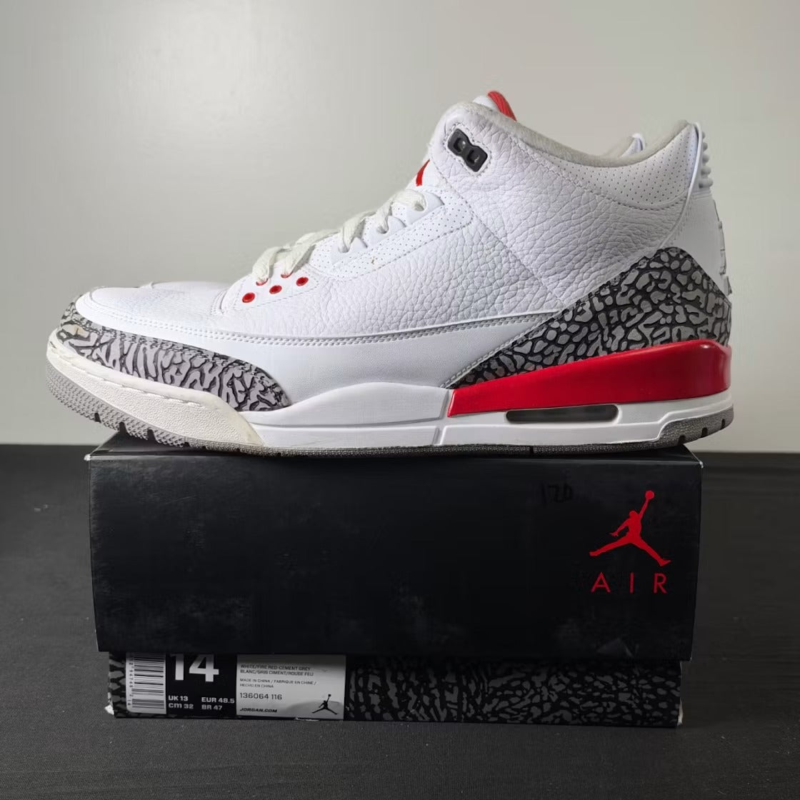 Used - Air Jordan 3 Retro Hall of Fame - US M 14 - detail 3
