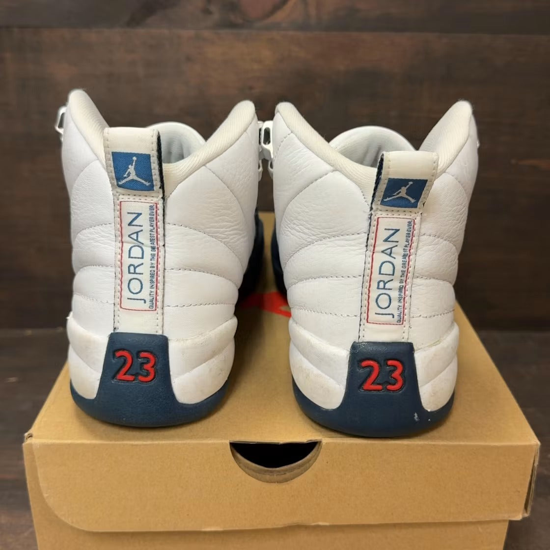 Used - Air Jordan 12 Retro French Blue (2025) (GS) - US 5.5Y - detail 4