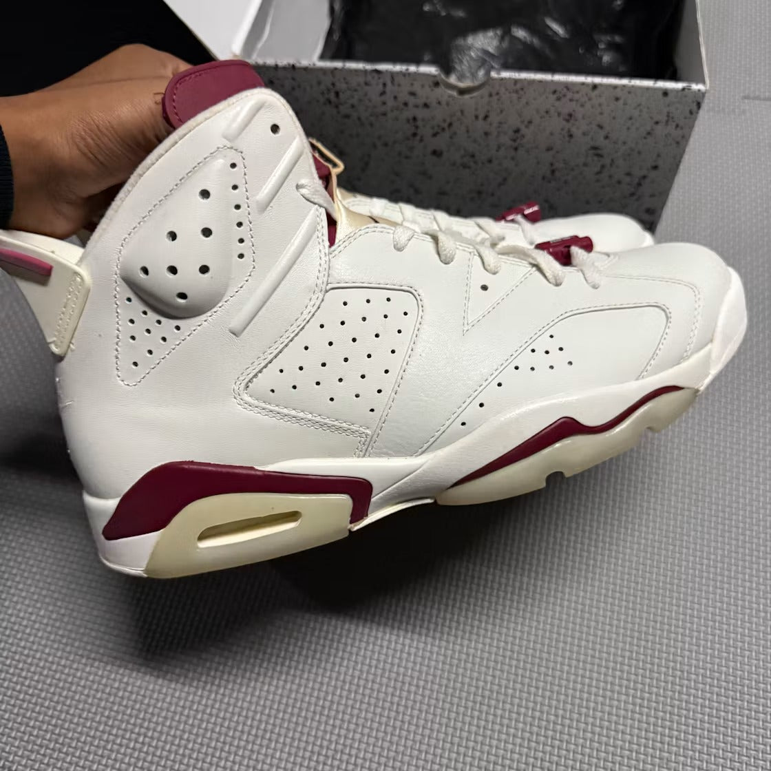 Used - Air Jordan 6 Retro Maroon (2015) - US M 11 - detail 3