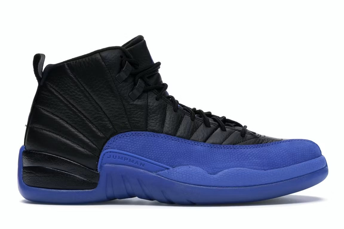Used - Air Jordan 12 Retro Black Game Royal - US M 11 - catalog main image