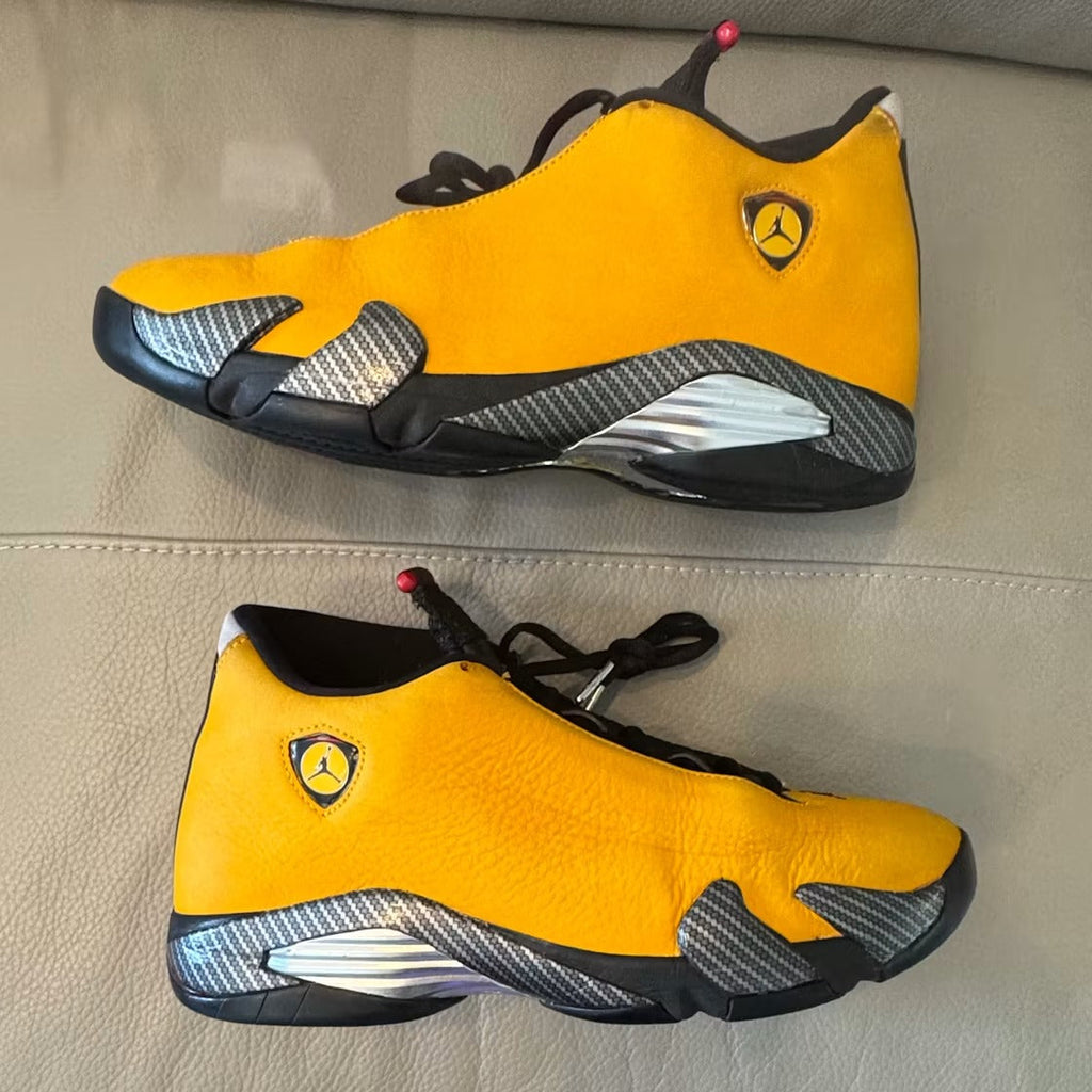 Used - Air Jordan 14 Retro University Gold - US M 9.5 - detail 2