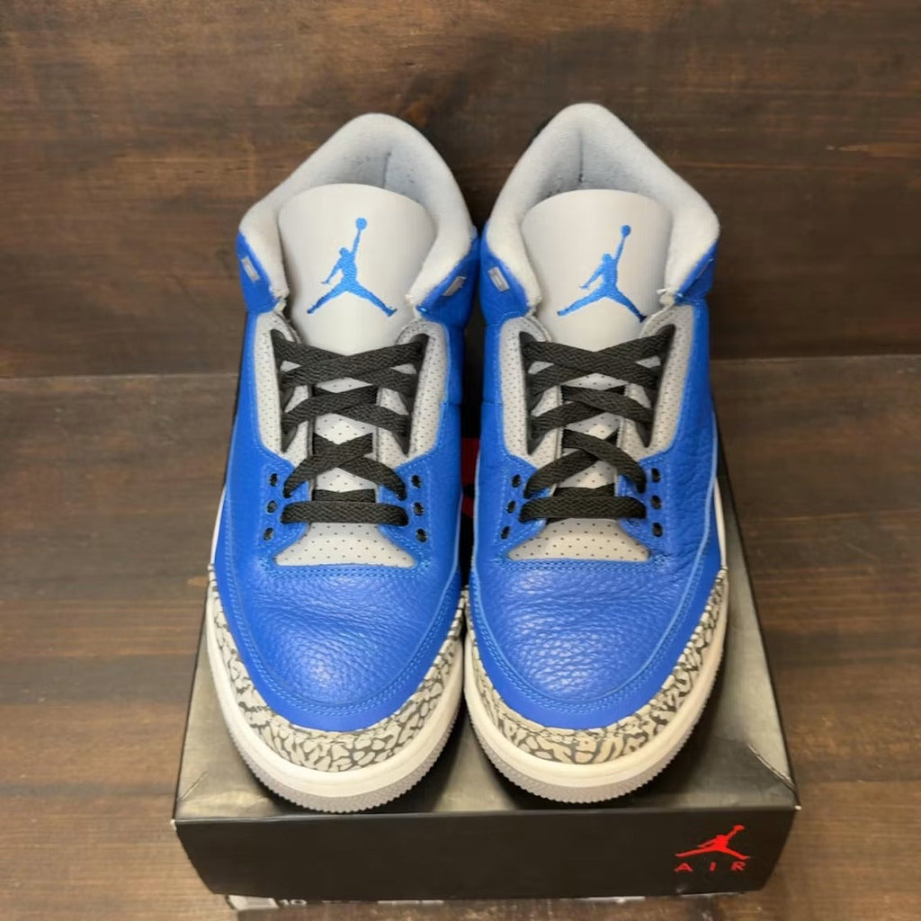 Used - Air Jordan 3 Retro Varsity Royal Cement - US M 10 - detail 2