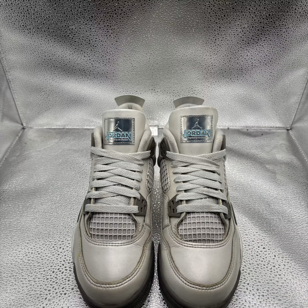 Used - Air Jordan 4 Retro Photon Dust Blue Chill (GS) - US 4Y - detail 2