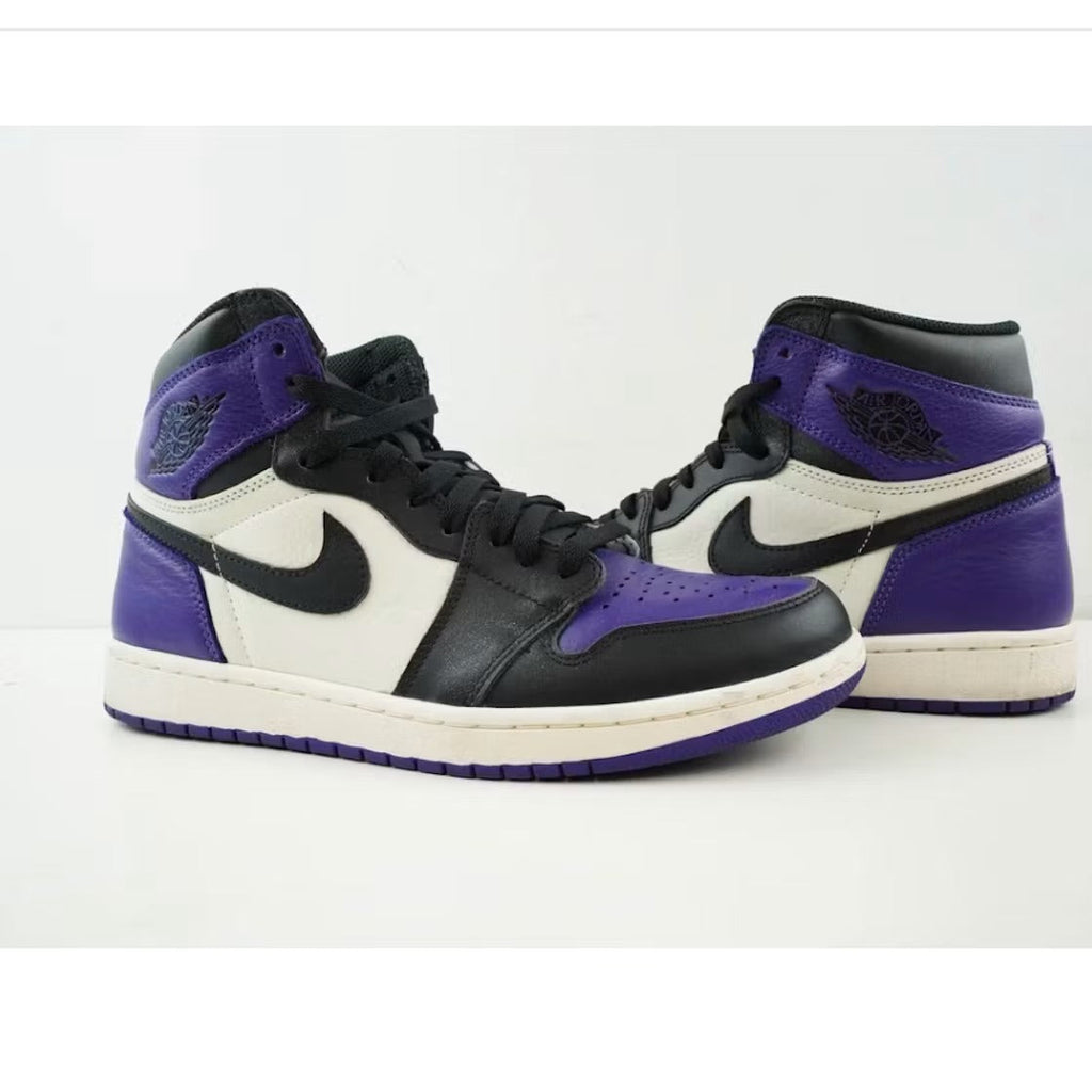 Used - Air Jordan 1 Retro High Court Purple - US M 10 - detail 1
