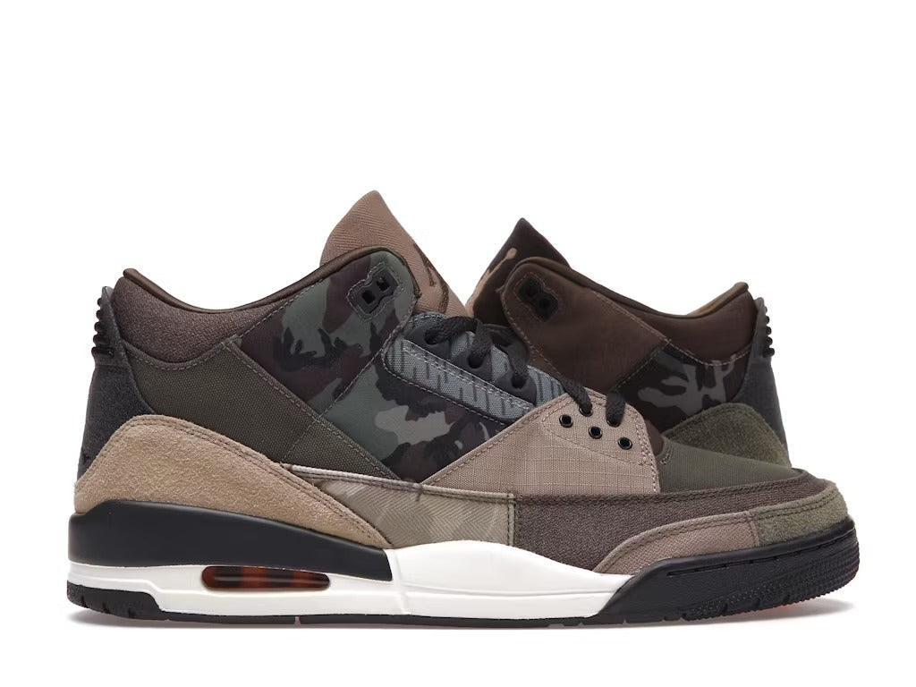 Used - Air Jordan 3 Retro Patchwork Camo - US M 7 - catalog main image