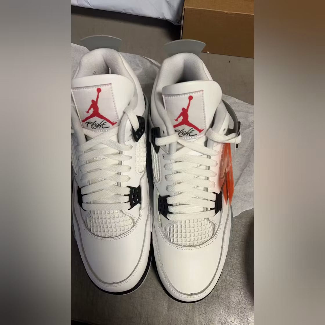 Air Jordan 4 Retro White Cement (2025) - US M 10.5 - New - Other - detail 4