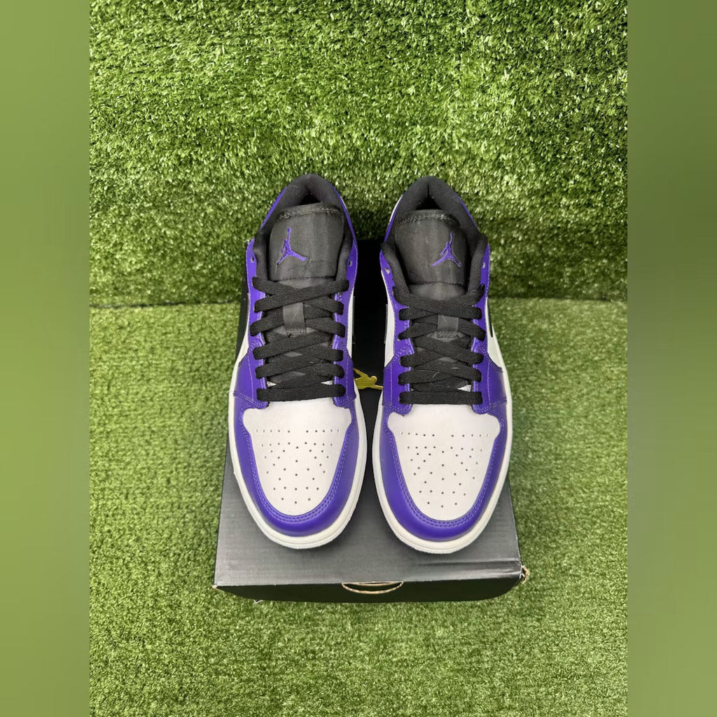 Used - Air Jordan 1 Low Court Purple White - US M 8 - detail 2