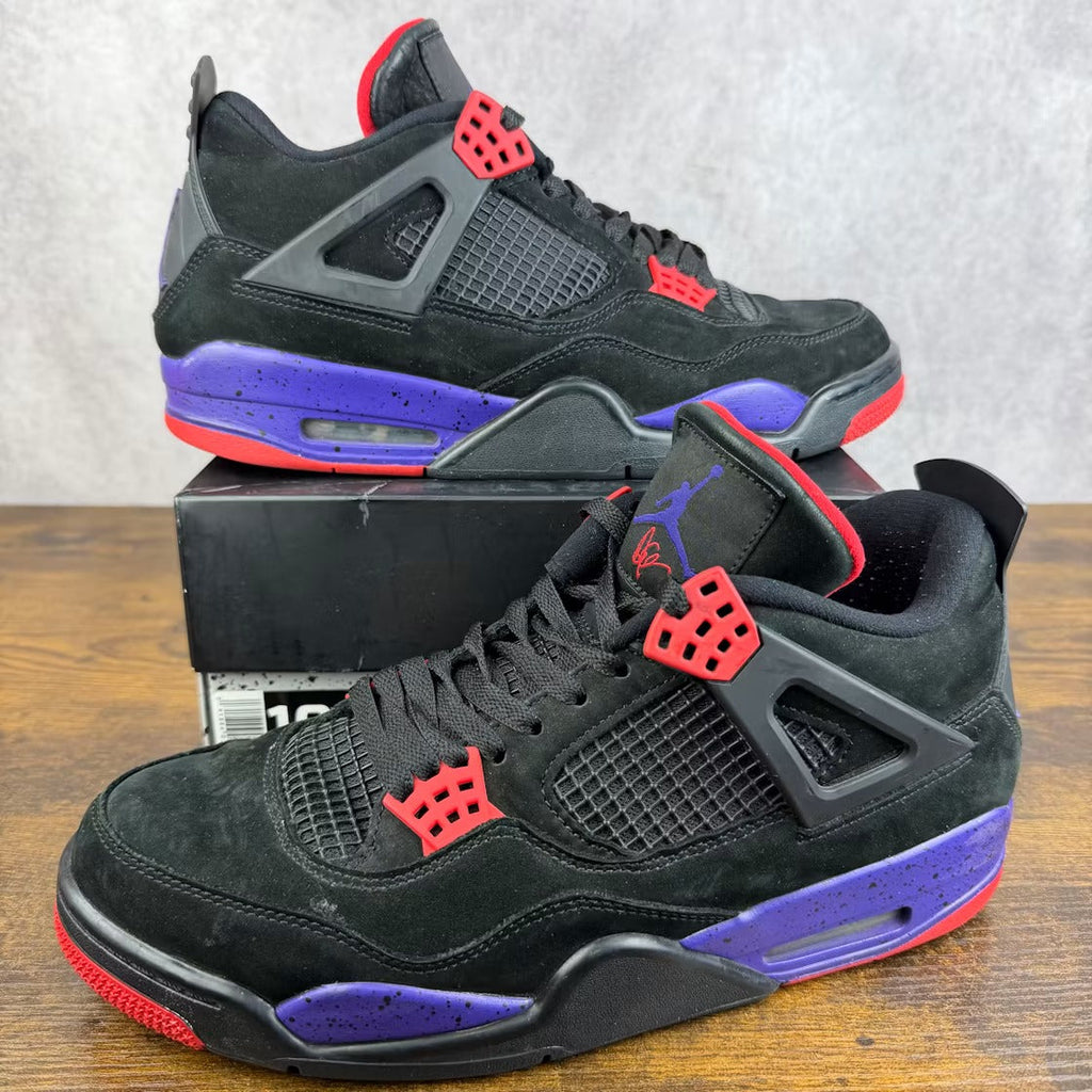 Used - Air Jordan 4 Retro Raptors Drake OVO (2019) - US M 10 - detail 1