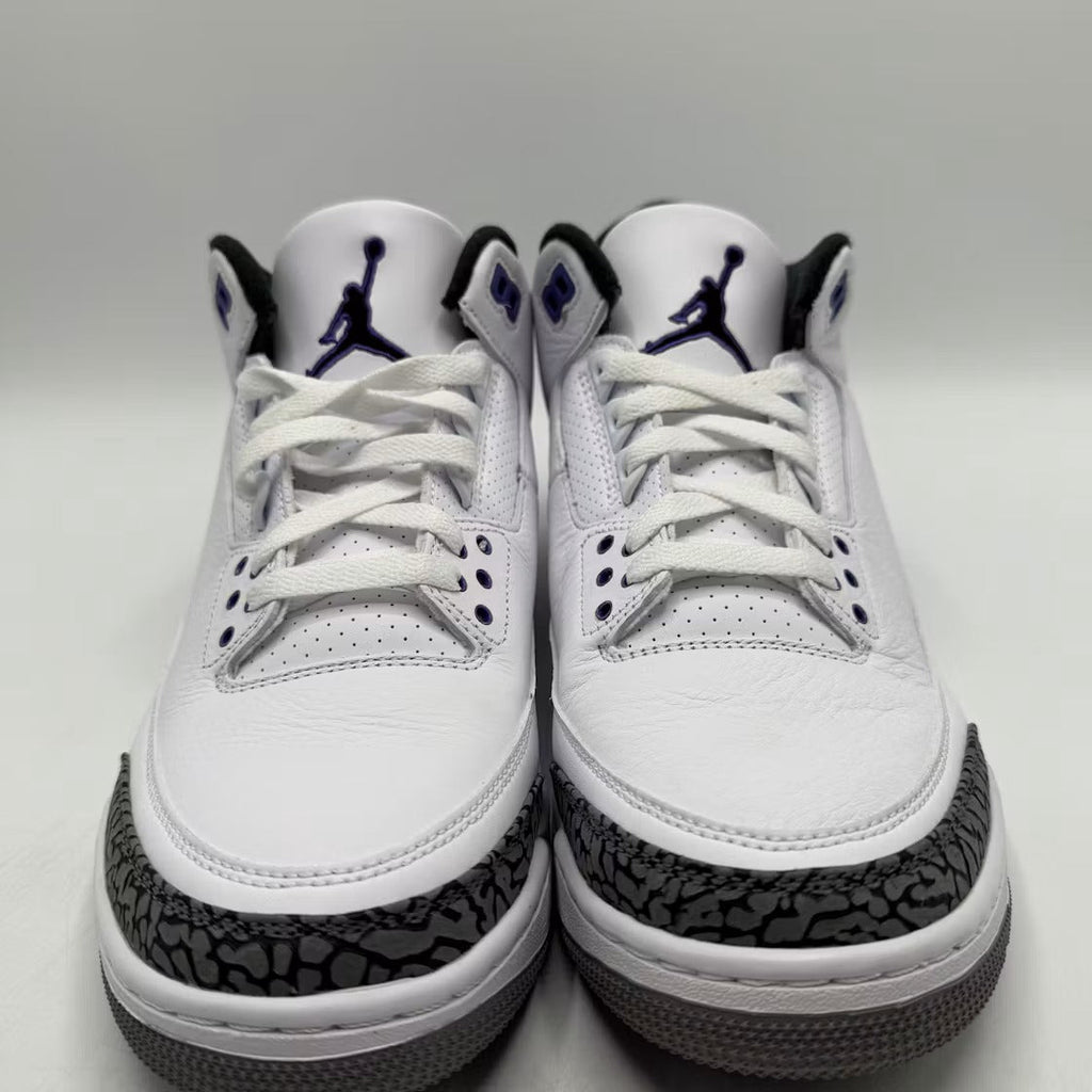 Used - Air Jordan 3 Retro Dark Iris - US M 11 - detail 1