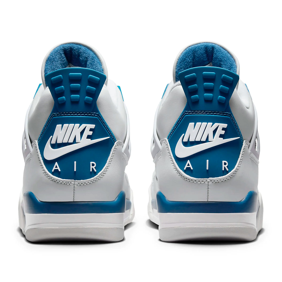 Air Jordan 4 Retro Military Blue Sneakers - White