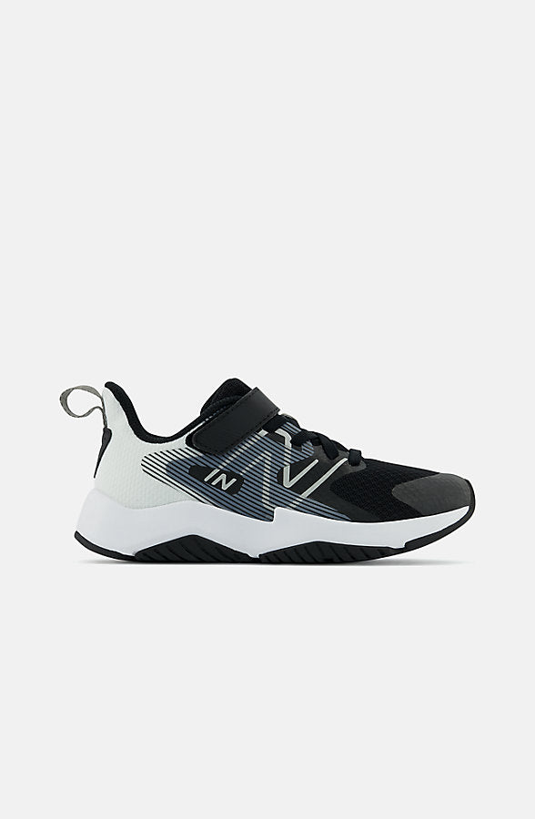 New Balance Kids' Rave Run v2 Bungee Lace with Top Strap Shoes
