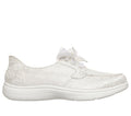 Skechers Slip-ins: On-The-GO Flex Radiant - Lacy, OFF WHITE