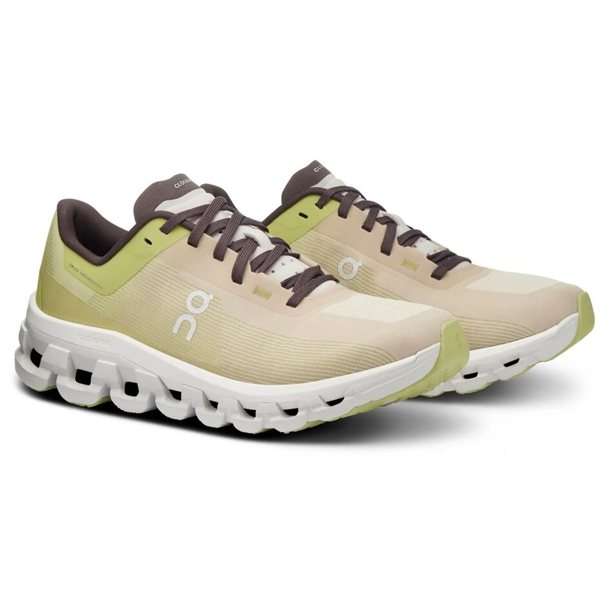On Running Cloud 4 Zest Frost Shoes - Women's - Green