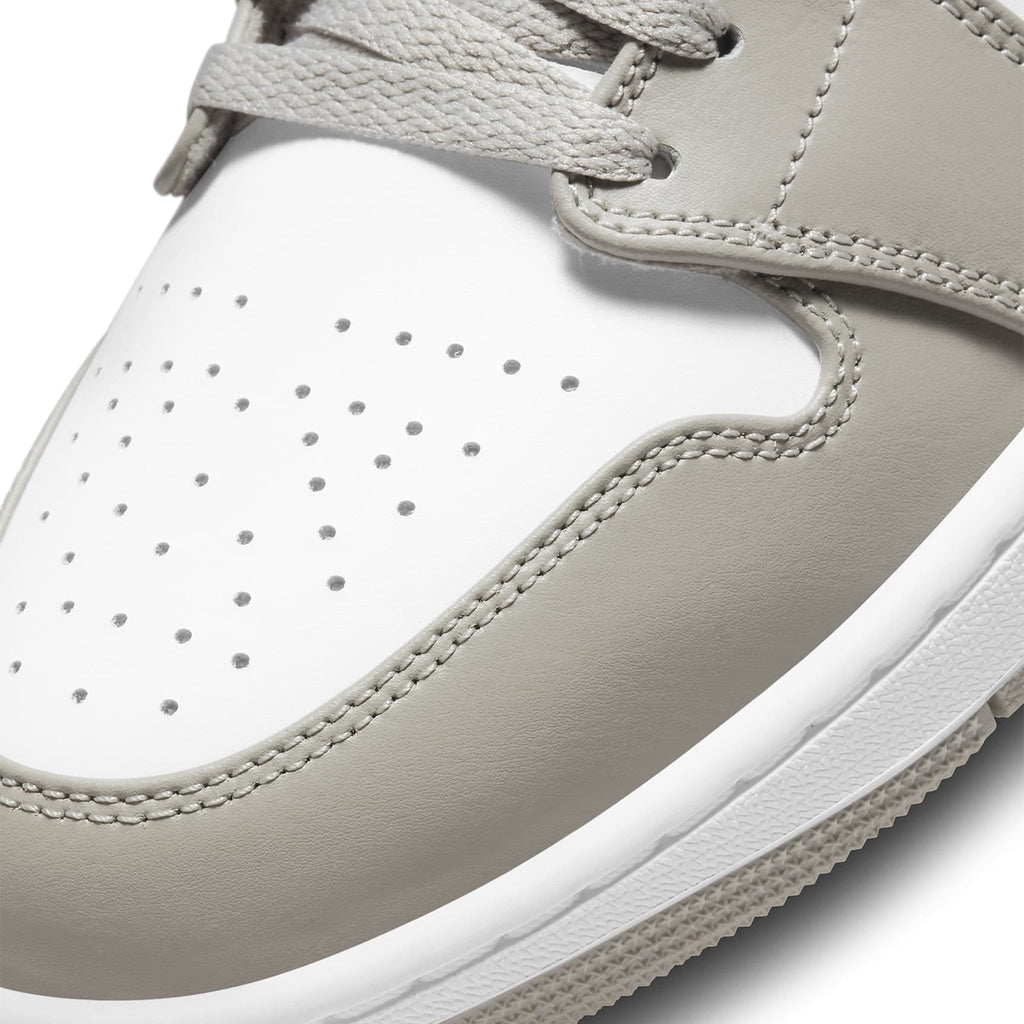 Air Jordan 1 Mid Linen Sneakers - Beige