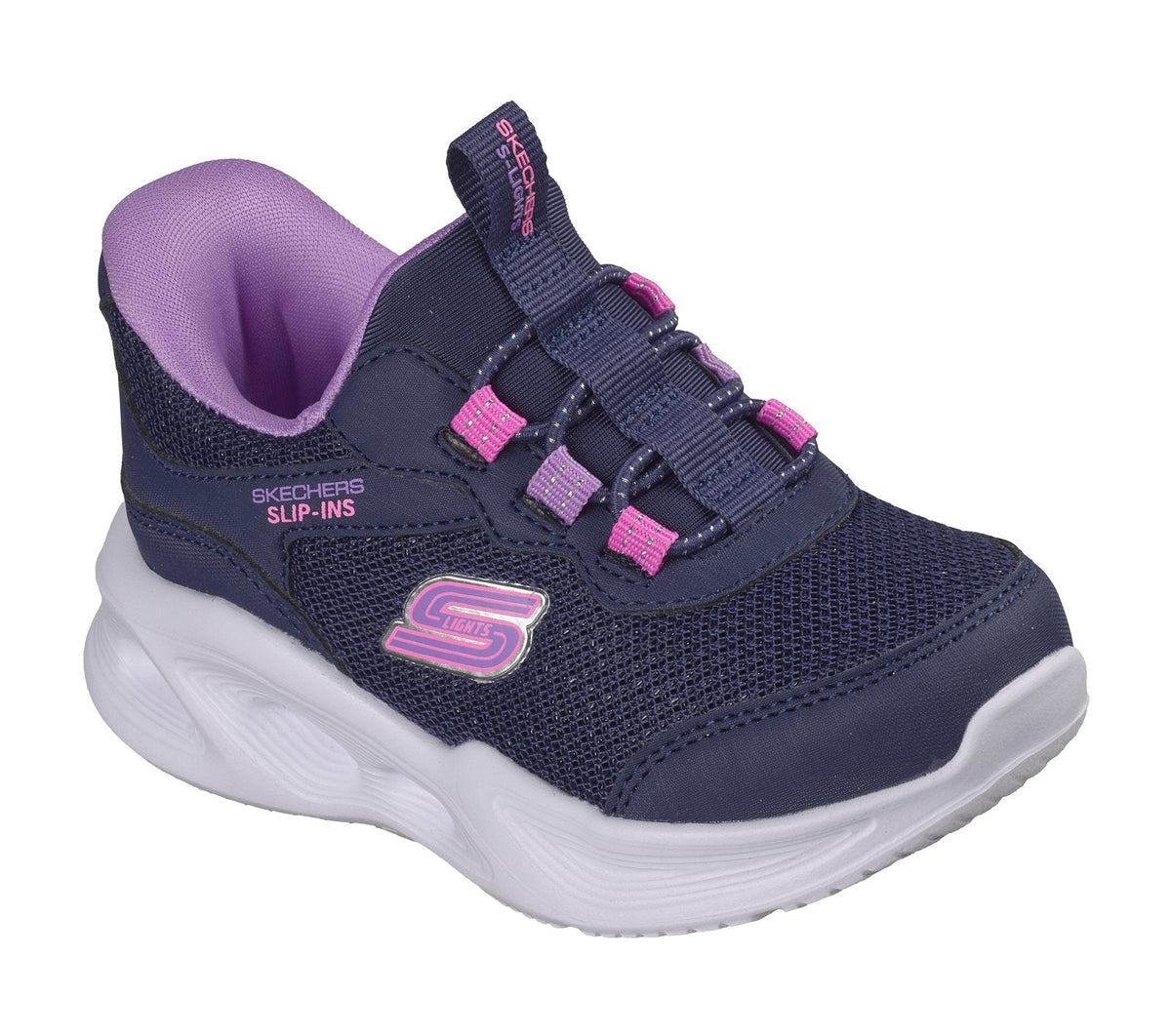 Skechers Slip-ins S-Lights: Sola Glow - Neon Dash