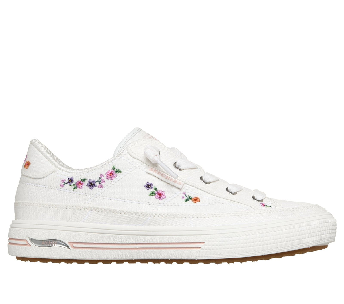 Arch Fit Arcade - Subtle Bouquet, WHITE
