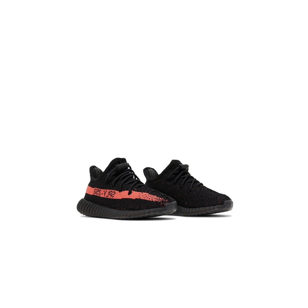 Adidas Yeezy Boost 350 V2 Infants Core Black Red Sneakers