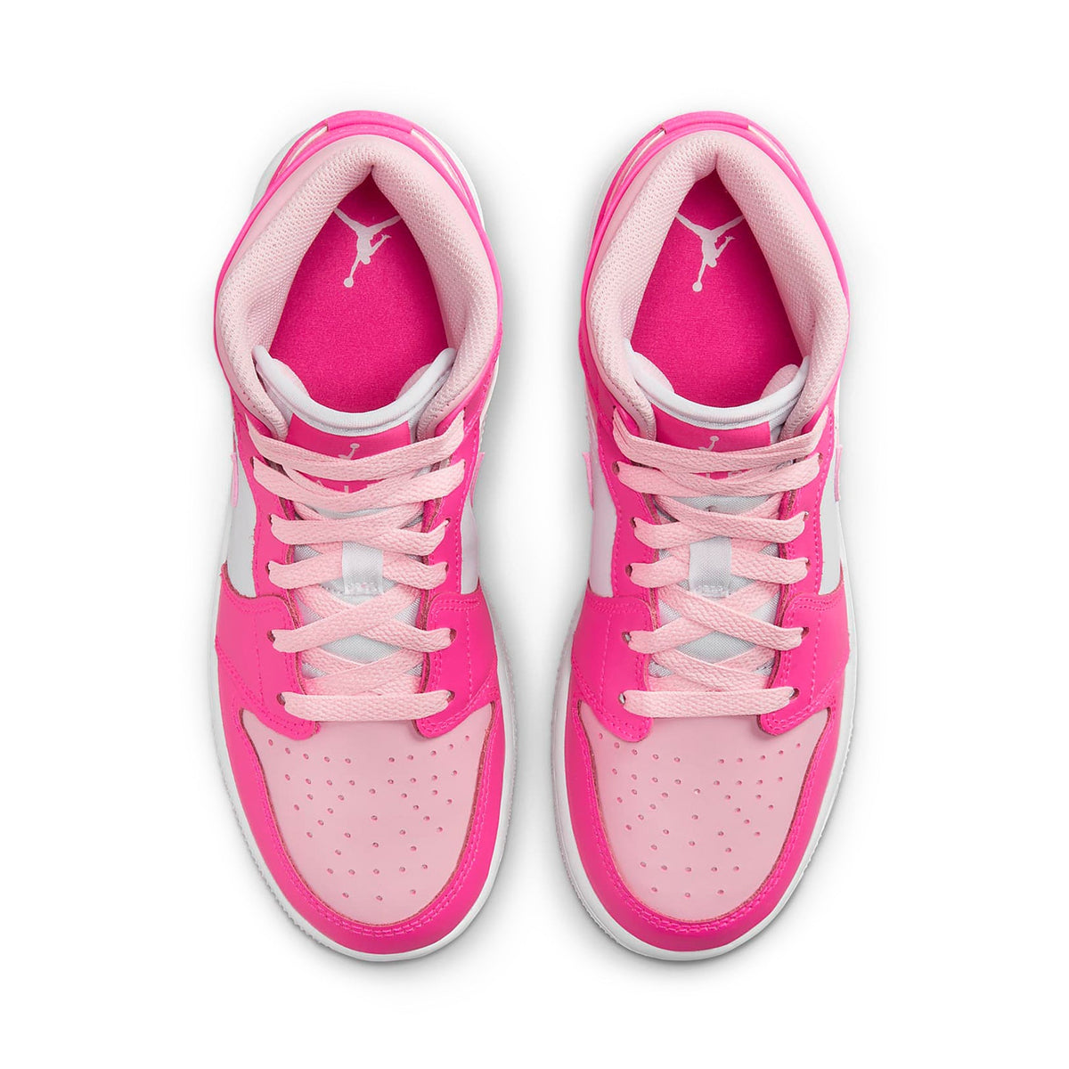 Air Jordan 1 Mid Fierce Pink (GS) Sneakers