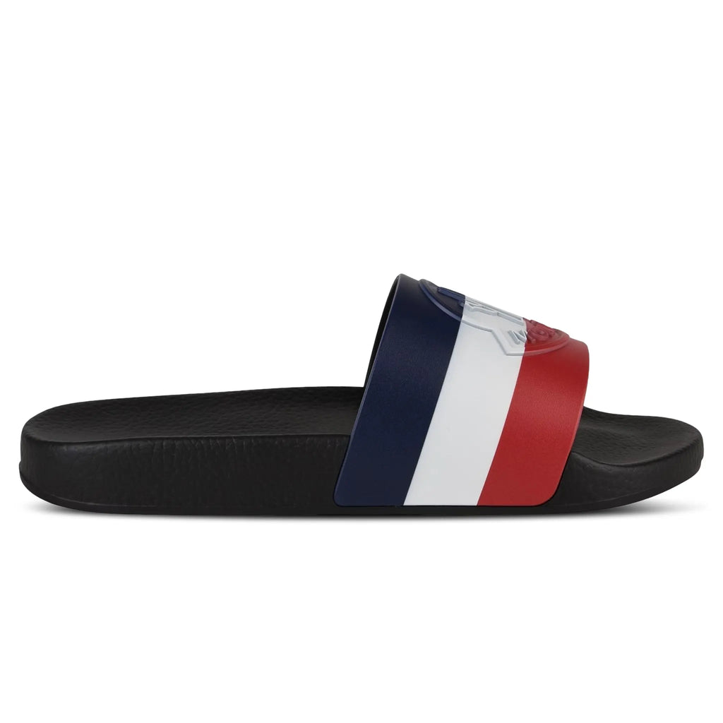 Moncler Basile Black Sliders Sandals
