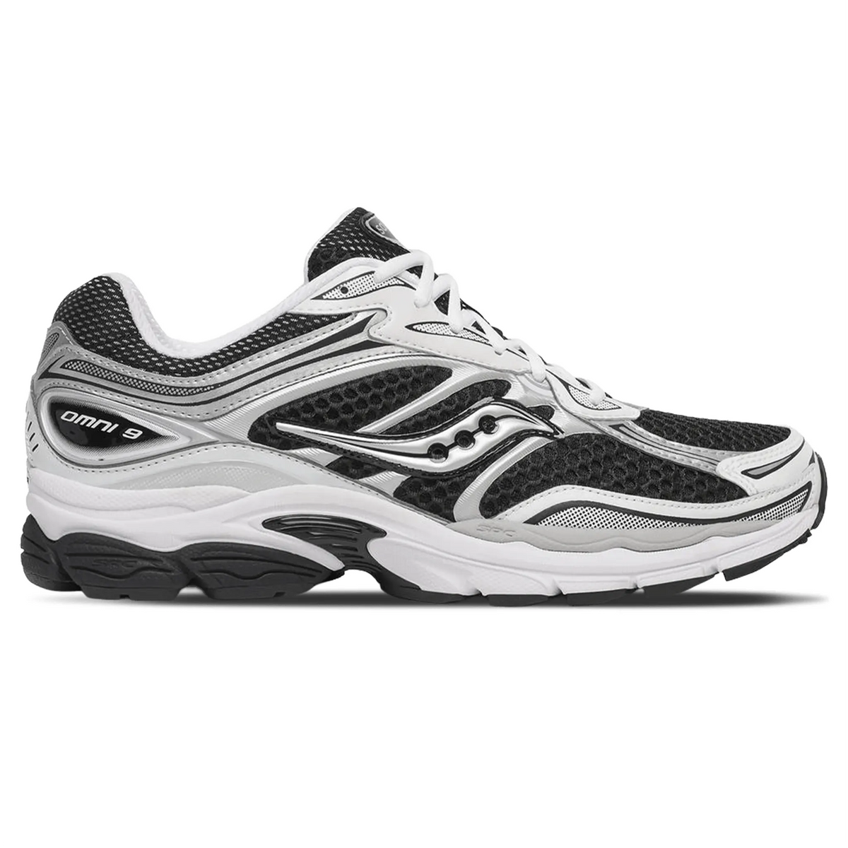 Saucony Progrid Omni 9 Black White Sneakers