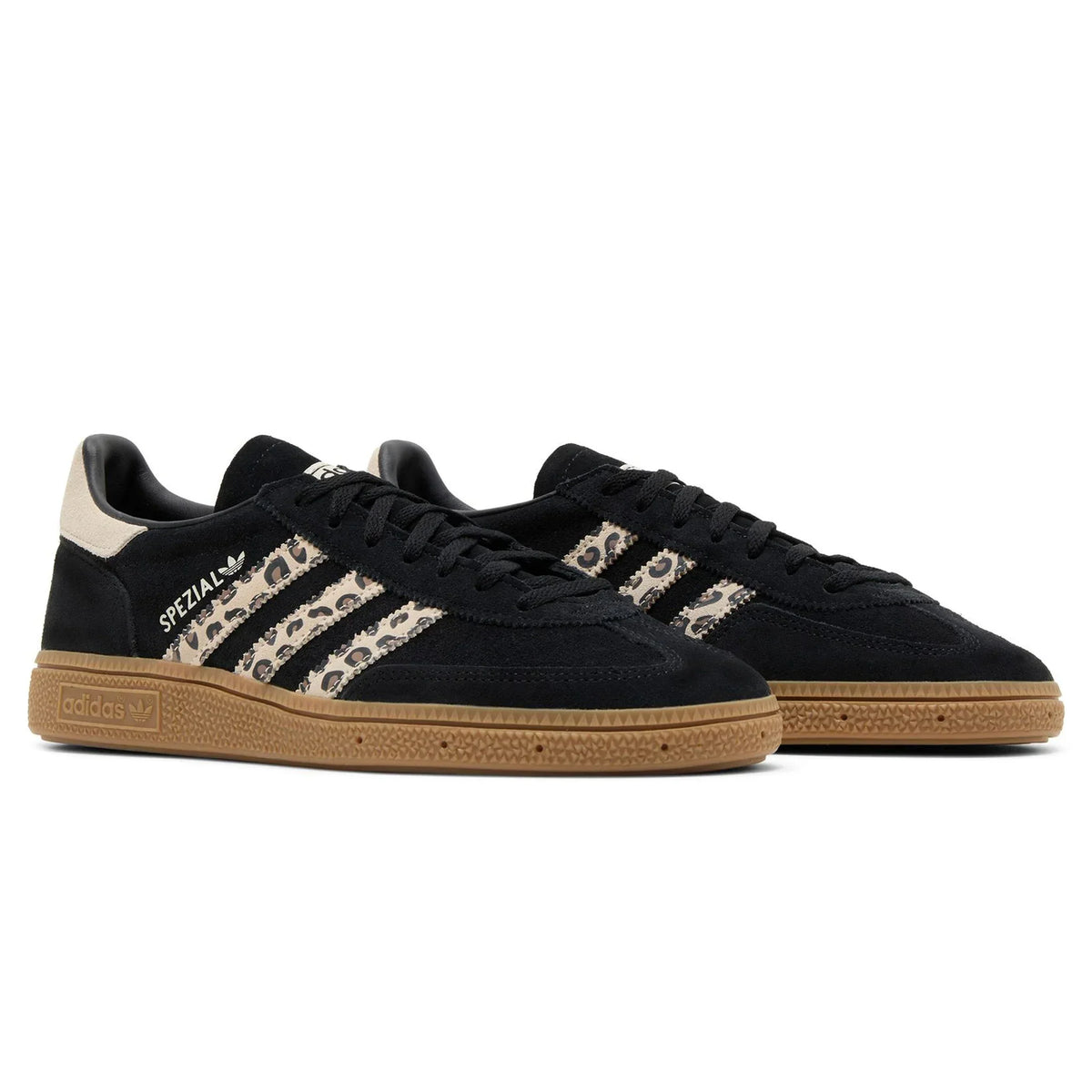 Adidas Handball Spezial Black Wonder Leopard - Women's Sneakers