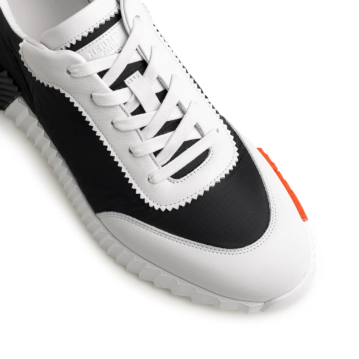 Hermes Paris Hermès Paris Ripstop Bouncing Sneaker Black White
