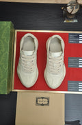 Gucci White Chunky Sneakers — front