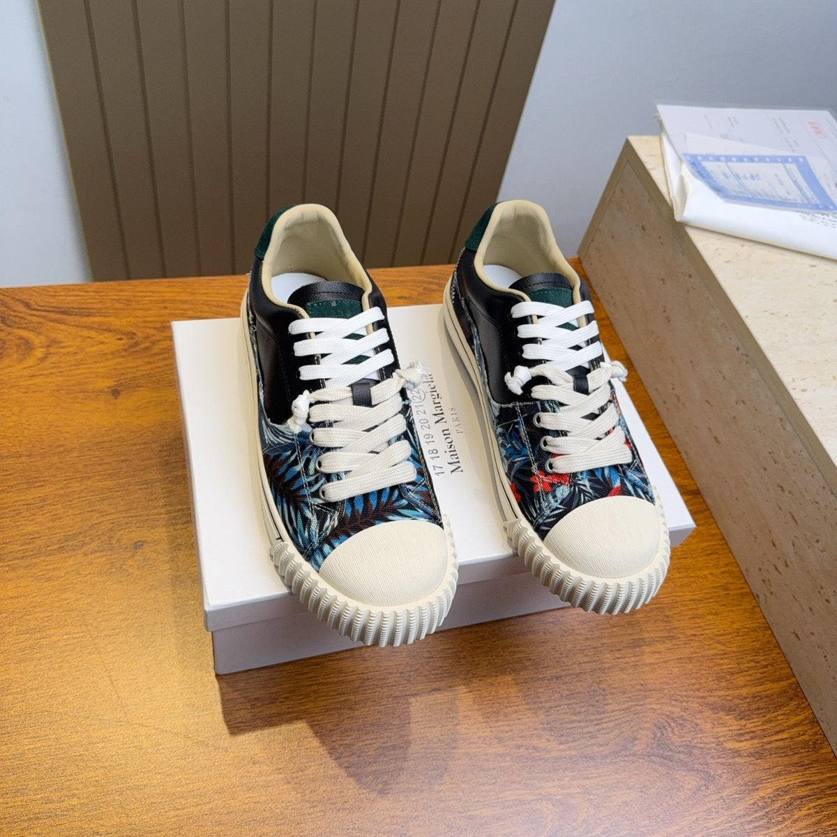Maison Margiela Floral Panel Sneakers — hero