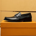 Louis Vuitton Black Hardware Loafers — hero