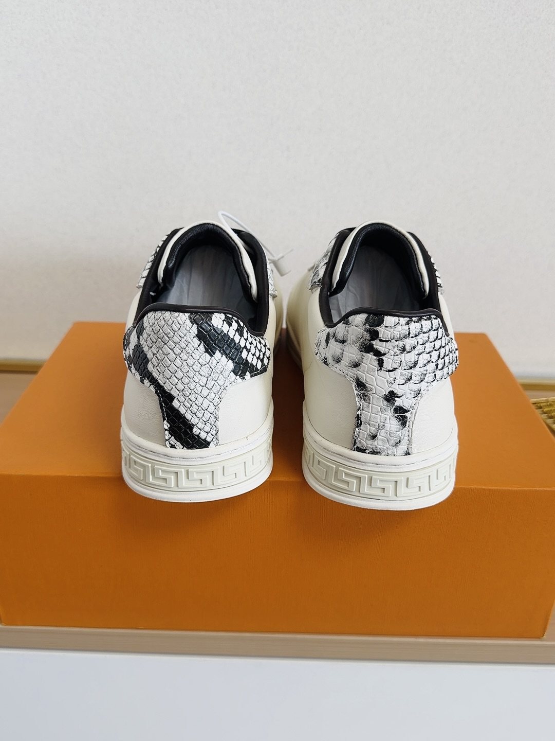 Louis Vuitton Red Star Low-Top Sneakers — back