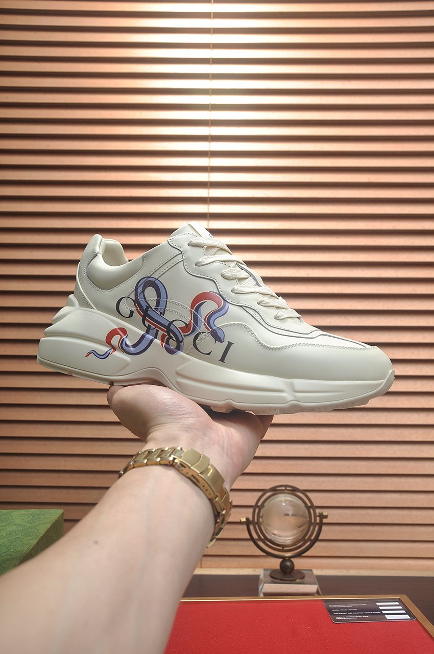 GUCCI Multicolor Graphic Chunky Sneakers — model
