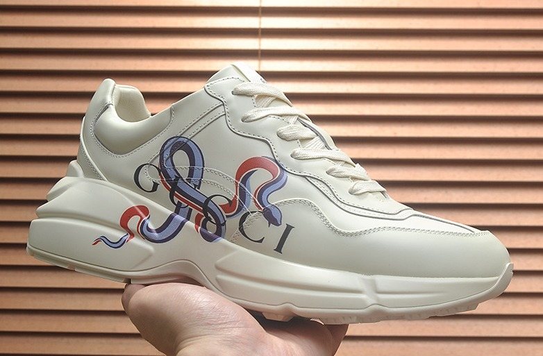 GUCCI Multicolor Graphic Chunky Sneakers — hero