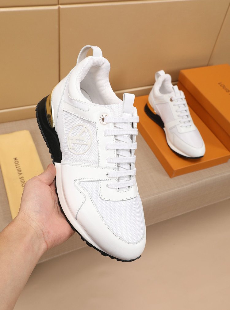 Louis Vuitton White Low-Top Sneakers — model