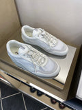 Prada White Mesh Panel Sneakers — hero