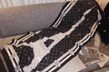 Chanel Eiffel Tower Grid Scarf — front