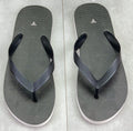微商相册测试鞋子-Prada Dark Gray and Black Flip-Flops — hero