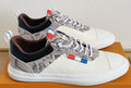 Louis Vuitton Men's Patterned-Panel Low-Top Sneakers — hero