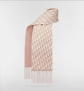 Fringed Patterned Scarf — hero