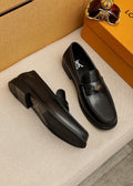 Louis Vuitton Black Hardware Loafers — hero