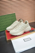 Gucci Off-White Chunky Sole Sneakers — front