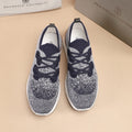 Brunello Cucinelli Gray Knit Sneakers — hero