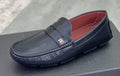 Dolce & Gabbana Navy Driving Loafers — hero