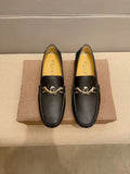 Gucci Black Horsebit Loafers — hero