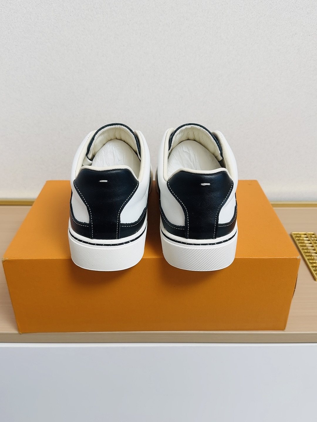 Bally Men's Contrast-Panel Low-Top Sneakers — back