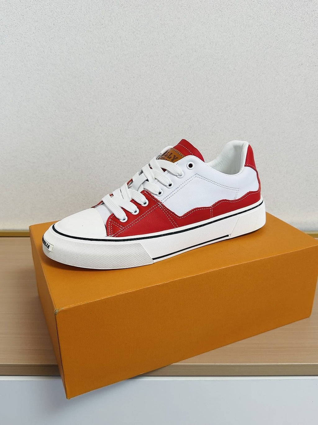 Bally Men's Contrast-Panel Low-Top Sneakers — back