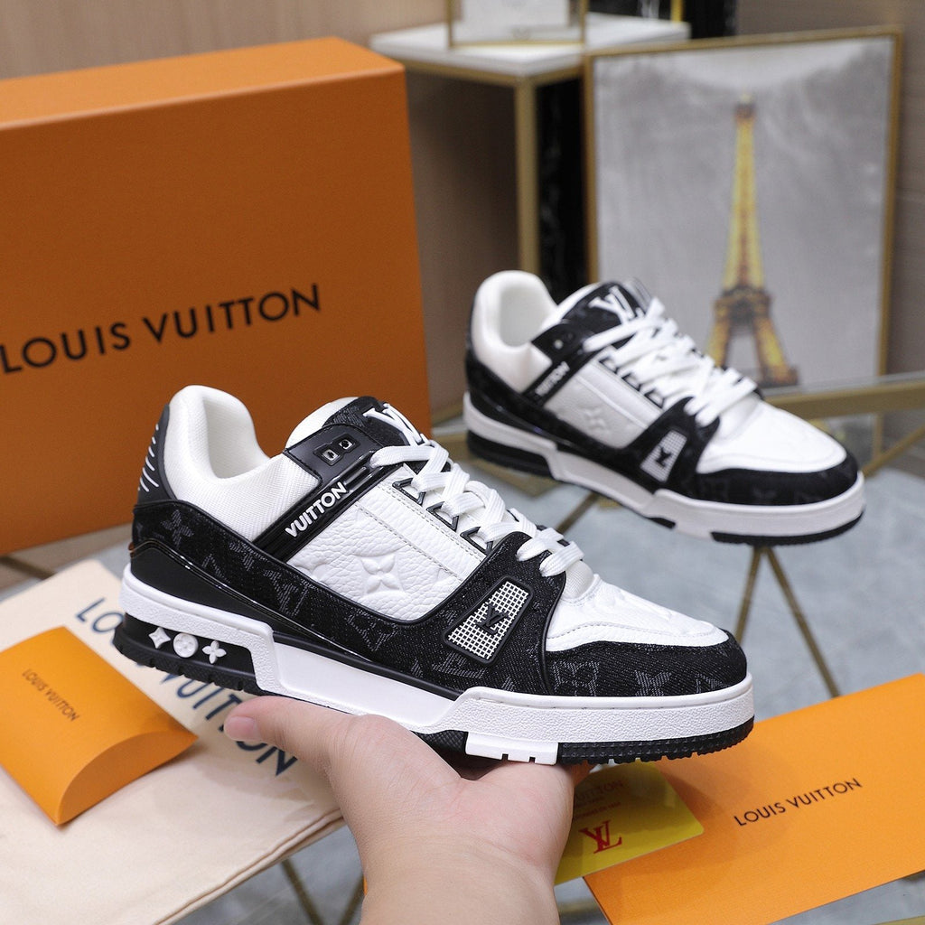 Louis Vuitton Monogram Low-Top Sneakers — front