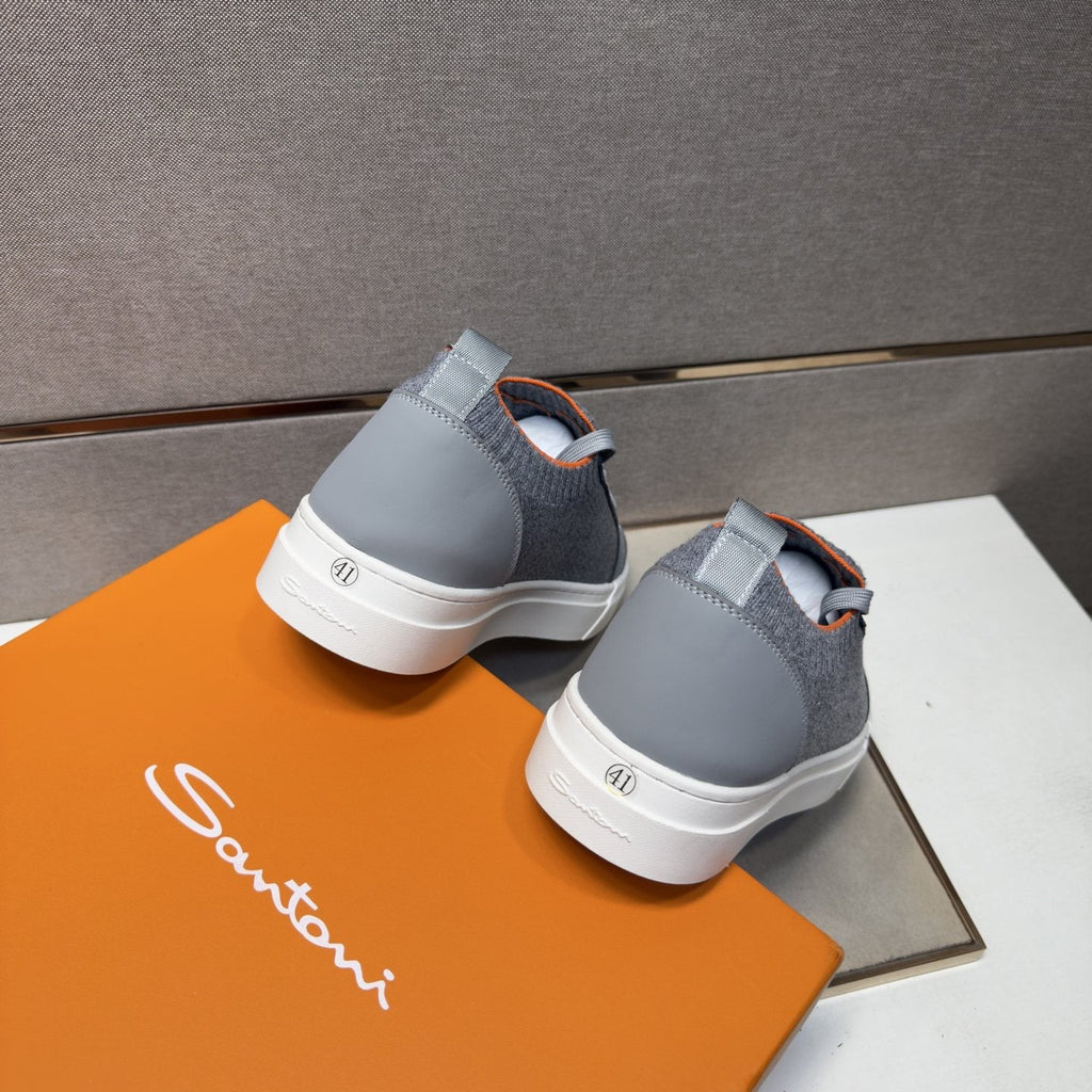 Santoni Men’s Low-Top Sneakers — back