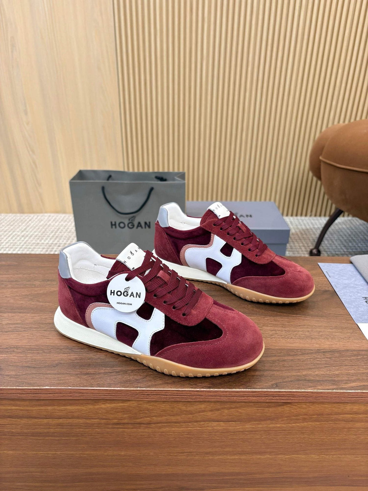 HOGAN Women's Colorblock Low-Top Sneakers — hero