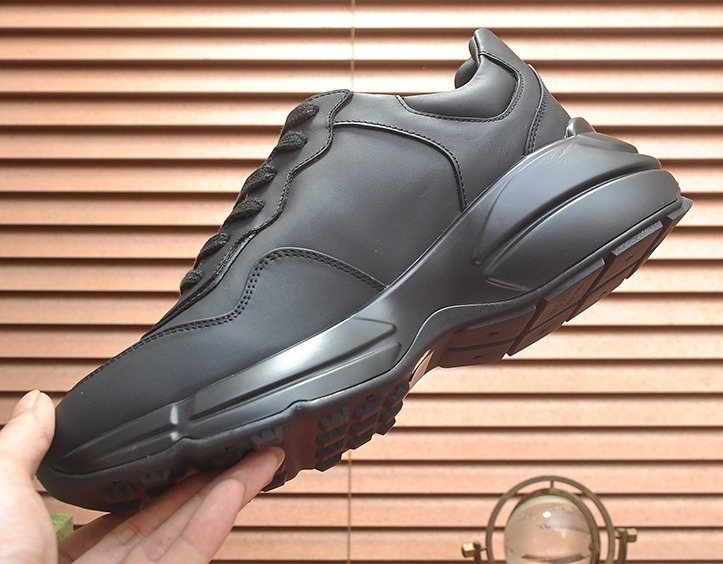 Gucci Tonal Chunky Low-Top Sneakers — front